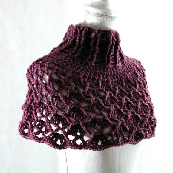 Cowl, Crochet, Handcrafted, Neck warmer - Picture 2 of 4